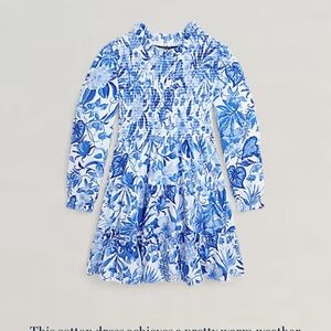 Polo by Ralph Lauren Blue Floral Kids Dress